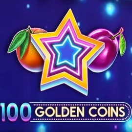 Slots logo of 100 Golden Coins from Amusnet Interactive at Casino Bossy