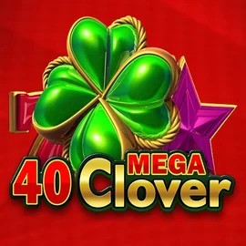 40 Mega Clover slot visual from Amusnet Interactive available on casinobossy.eu.com