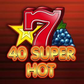 40 Super Hot online game logo by Amusnet Interactive on casinobossy.eu.com