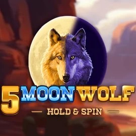 5 Moon Wolf slot icon by Apparat Gaming, available at Casino Bossy