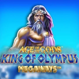 Enjoy Age Of The Gods: King of Olympus Megaways by Origins – logo hosted on casinobossy.eu.com