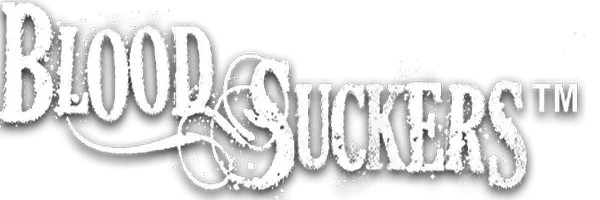 Blood Suckers slot logo by NetEnt at Casino Bossy