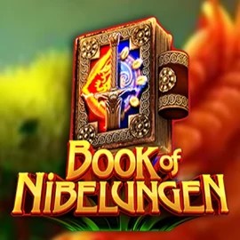 Book of Nibelungen slot logo by Swintt at Casino Bossy