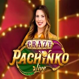 Crazy Pachinko game by Evolution – logo hosted on Casino Bossy
