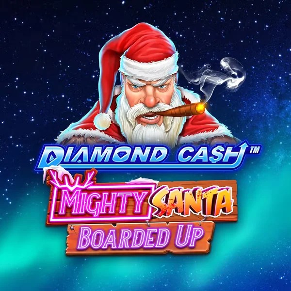 Enjoy Diamond Cash Mighty Santa Boarded Up by Greentube – logo hosted on casinobossy.eu.com
