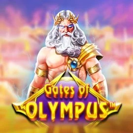 Slots logo of Gates of Olympus from Pragmatic Play at Casino Bossy