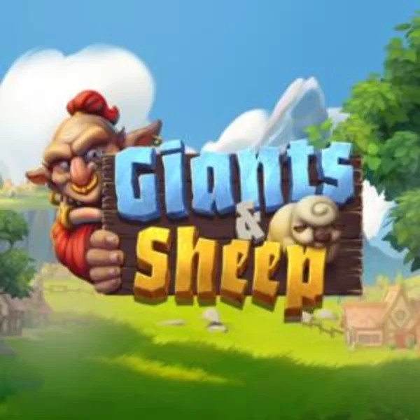 Giants and Sheep logo by Relax Gaming at Casino Bossy