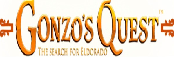 Slots logo of Gonzo's Quest from NetEnt at Casino Bossy