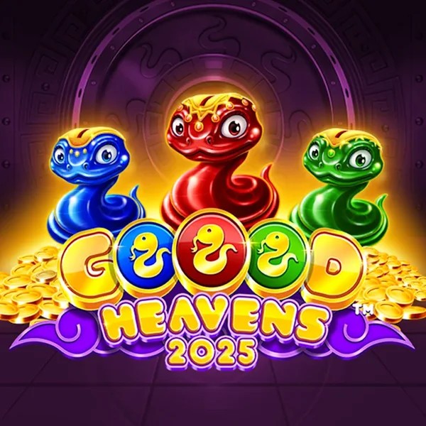 Goood Heavens casino game by Rarestone Gaming – featured logo at Casino Bossy