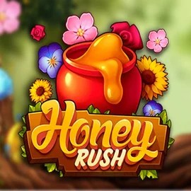 Honey Rush online game logo by Play'n GO on casinobossy.eu.com