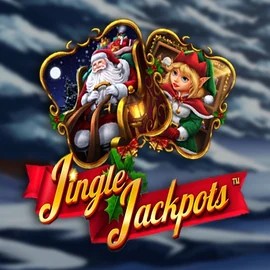 Jackpots logo of Jingle Jackpots from Dragon Gaming at Casino Bossy