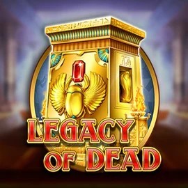 Legacy of Dead slot visual from Play'n GO available on casinobossy.eu.com