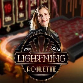 Lightning Roulette logo by Evolution Casino Bossy
