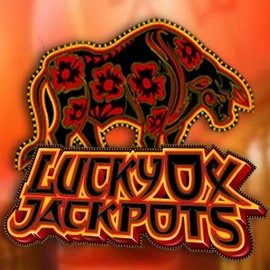 Lucky Ox Jackpots casino game by Rival – featured logo at Casino Bossy