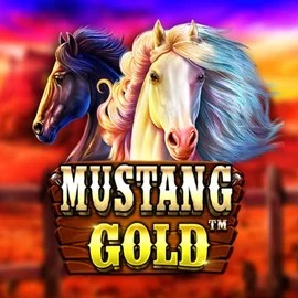 Slots logo of Mustang Gold from Pragmatic Play at Casino Bossy