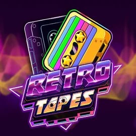 Retro Tapes logo by Push Gaming at Casino Bossy