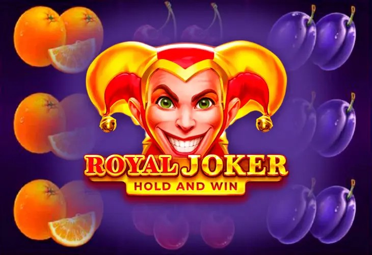 Royal Joker: Hold and Win online game logo by Playson on casinobossy.eu.com
