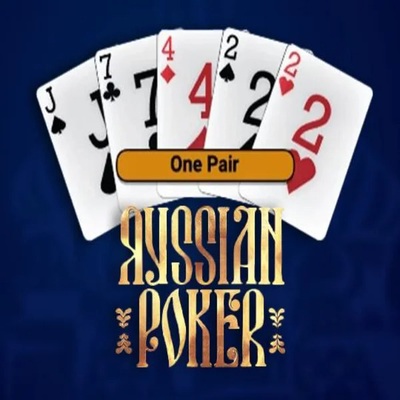 Russian Poker slot icon by OneTouch Games, available at Casino Bossy