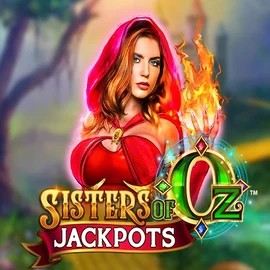 Sisters Of Oz Jackpots online game logo by Triple Edge Studios on casinobossy.eu.com