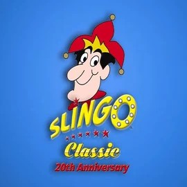 Slingo Classic 20th Anniversary by Slingo, showcased at casinobossy.eu.com – game logo