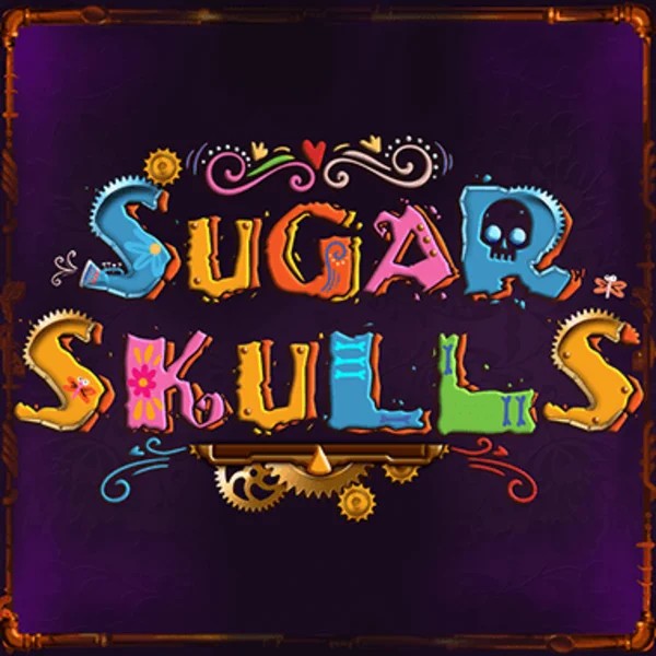 Sugar Skulls logo by Booming Games at Casino Bossy