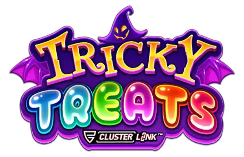 Tricky Treats logo – Slots by Push Gaming at Casino Bossy