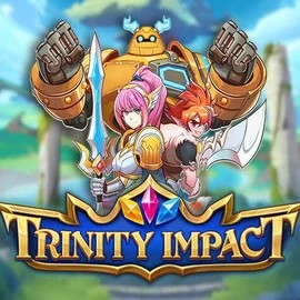 Trinity Impact slot logo by Play'n GO at Casino Bossy