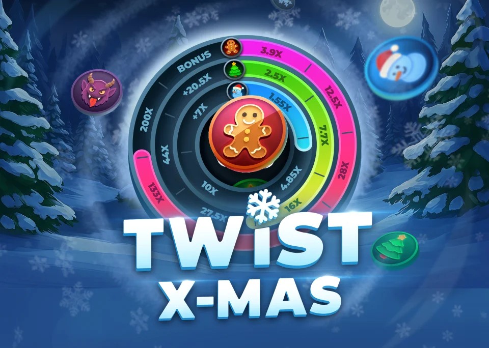 Play Twist X-mas slot by InOut on casinobossy.eu.com