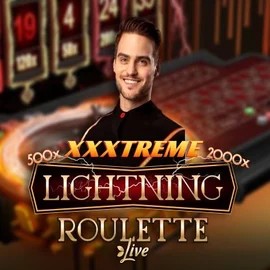 XXXtreme Lightning Roulette online game logo by Evolution on casinobossy.eu.com